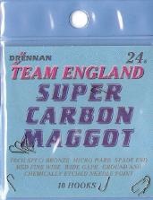 Haczyki Drennan Super Carbon Maggot / no 22 / *69-018-022*
