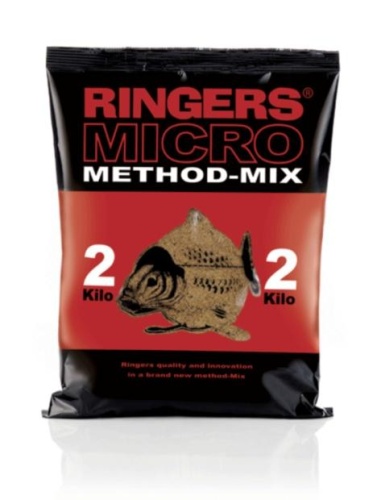 Zanęta Ringers Micro Method Mix Groundbait / 2 kg / karp, leszcz, amur / *PRNG03* sklep wędkarski makarfish