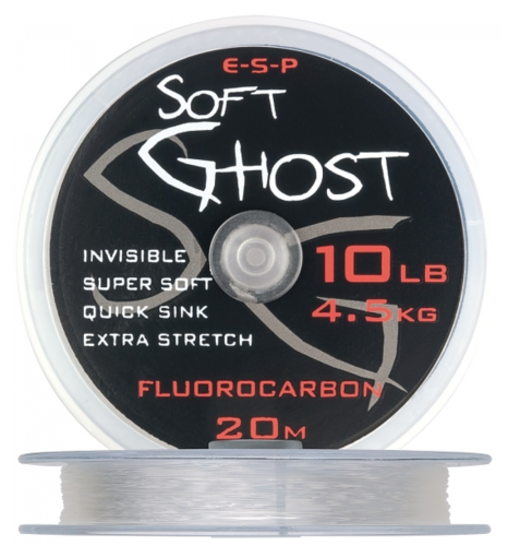 Żyłka, fluorocarbon Soft Ghost ESP / 0,43 mm / 20 m / 8,20 kg / *65-501-018* sklep wędkarski makarfish 1