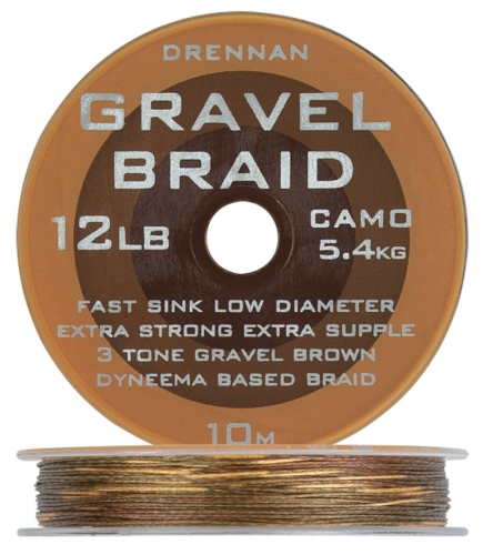 Plecionka Drennan Gravel Braid : 12 lb - 5,4kg : 10 m :  *69-250-012* sklep wędkarski makarfish 1 .png