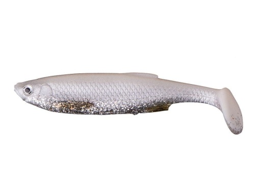 Guma Savage Gear 3D Bleak Paddle Tail / 8 cm / White Silver / 4 g / *50439* sklep wędkarski makarfish