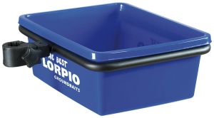 Obręcz + kuweta prostokątna Lorpio / 11 l / na nogę Φ 25 mm / *73-001-111*