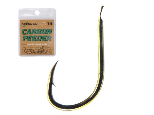 Haczyki Drennan Carbon Feeder / no 10 / 10 szt / z łopatką / *69-006-010* sklep wędkarski Makarfish