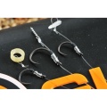 Przypony Guru Bayonets QM1 Ready Rigs / Hak 14 / bezzadziorowe / 4" - 10 cm / żyłka - ∅ 0,19 mm - 7 lb / 8 szt / *GRR043* sklep wędkarski makarfish 2