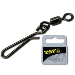 Krętlik zaciskowy Black Cat / 5 szt / *6116005*