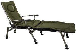 Fotel F5R + podnóżek Elektrostatyk / Zielony / 