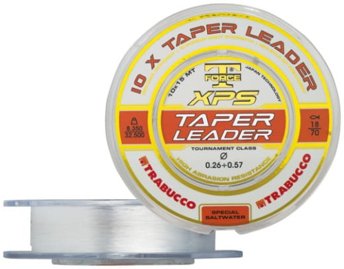 Przypon styrzałowy Trabucco Taper Leader / 10 szt x 15 m /  0,20 - 0,57 mm / *053-71-200* sklep wędkarski makarfish