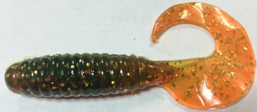 Twister Relax  motor oil ze złotym brokatem   9 cm  sklep wędkarski makarfish.jpg