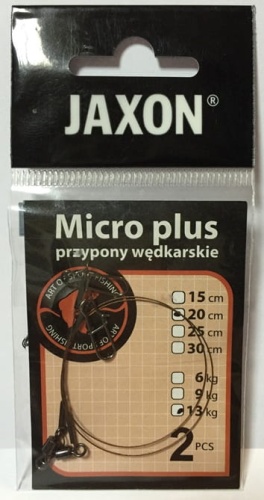 Przypon-Jaxon-Micro-Plus -13 kg -20cm -2szt -AJ-PRT1320-makarfish.jpg