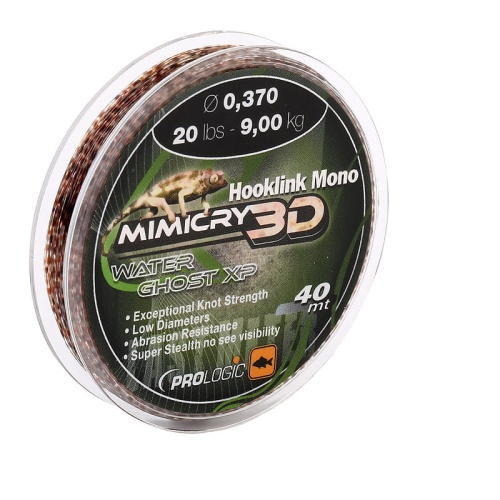 Materiał przyponowy Prologic Hooklink Mono Mirage XP / Camo / 30 m / 35 Lbs / 0,499 mm / *48466* sklep wędkarski Makarfish