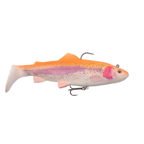 Guma Savage Gear 4D Trout Rattle Shad / Golden Albino / uzbrojona / 12,5 cm / 35 g / *57406* sklep wędkarski makarfish 1