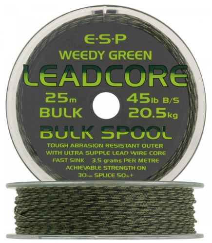 Linka Leadcore ESP : Zielona : 45 lbs : 25 m : *65-230-002*  sklep wędkarski makarfish 1.png