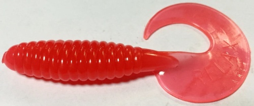 Twister Relax  czerwono-różowy  9 cm  sklep wędkarski makarfish.jpg