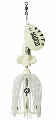 Przynęta sumowa Madcat A-Static Streaming Spinner / Glow in the Dark / 65 g / *59973* sklep wędkarski makarfish