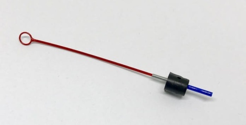 Kiwok do wędki podlodowej / KK99 / 11 cm / Miękki / Czerwony / *KK99-11M* sklep wędkarski makarfish 1 