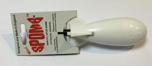 Spomb rakieta otwierana  mini - mała  biała 1 makarfish.jpg