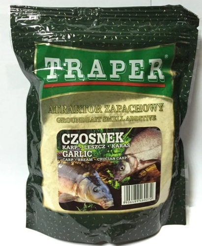 Atraktor zapachowy w proszku Traper  czosnek  250g  01043 makarfish.jpg
