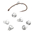 Stopery do haczyków Prologic Hook Shank Beads / transparentne / 30 szt / *49915*  sklep wędkarski makarfish 1