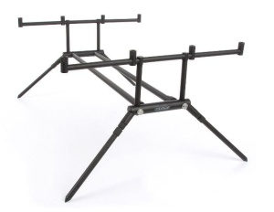 Rod Pod Dam MAD  ALU TWIN BACK BONE / 3 wędki / czarny / *2900027*