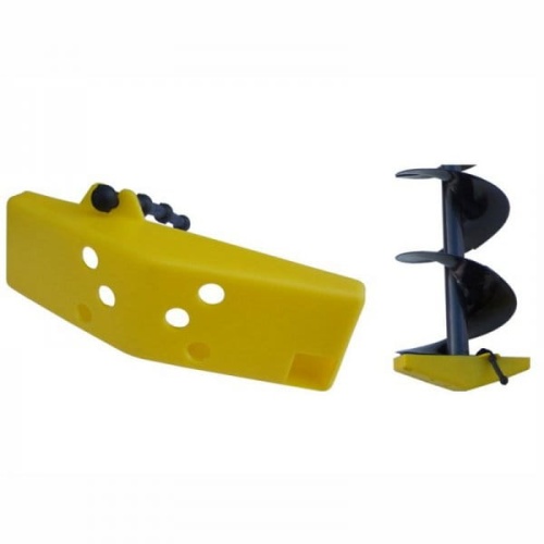 Plastikowa ochrona noży do rosyjskiego świdra Tonar / 150 mm / 1 szt / LR-150O* sklep wędkarski makarfish