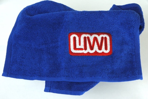 Ręcznik wędkarski Liwi / 50 x 40 cm / Niebieski / *U-R* sklep wędkarski makarfish 1