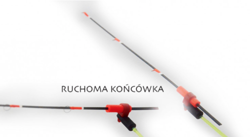 Końcówka na szczytówkę do montowania kiwoka Liwi / uniwersalny / *DA32-1-Żółty* sklep wędkarski makarfish 1