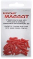 Sztuczne robaki Drennan Buoyant Maggot / Robak Biały - Krwisto Czerwone / 27 szt / *69-490-003* sklep wędkarski makarfish 2