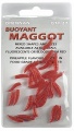Sztuczne robaki Drennan Buoyant Maggot / Robak Biały - Krwisto Czerwone / 27 szt / *69-490-003* sklep wędkarski makarfish 1