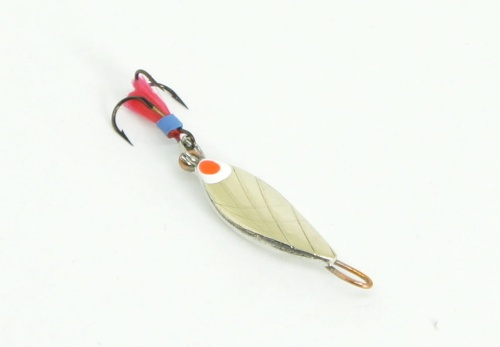 Blaszka podlodowa Adaś / kotwica / # 0 / Srebrna / 2,5 cm / 2,1 g / *BB-0S* sklep wędkarski makarfish