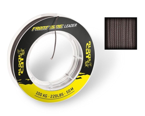 Plecionka przyponowa Black Cat Front Zone / 1,00 mm / 50 m / 100 kg / *2365100* sklep wędkarski makarfish