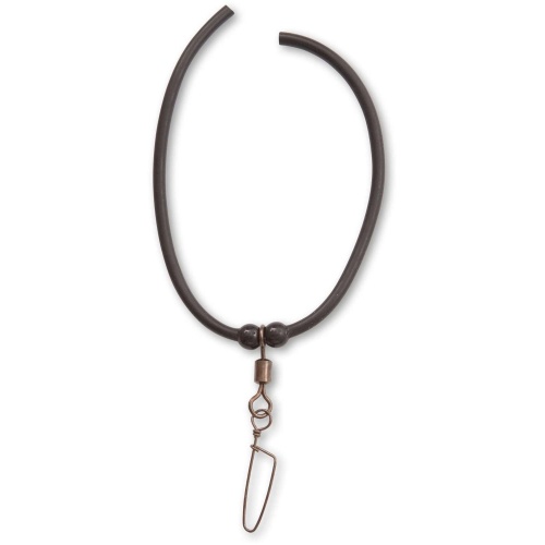 Klips, łącznik ciężarka lub bojki Black Cat Rubber Boom / 3 szt / Czarny / *6650001* sklep wędkarski makarfish