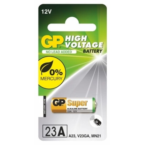 Bateria alkaliczna GP / 12 V / A23, 23A, MN21, V23GA / 1 szt /  sklep wędkarski makarfish