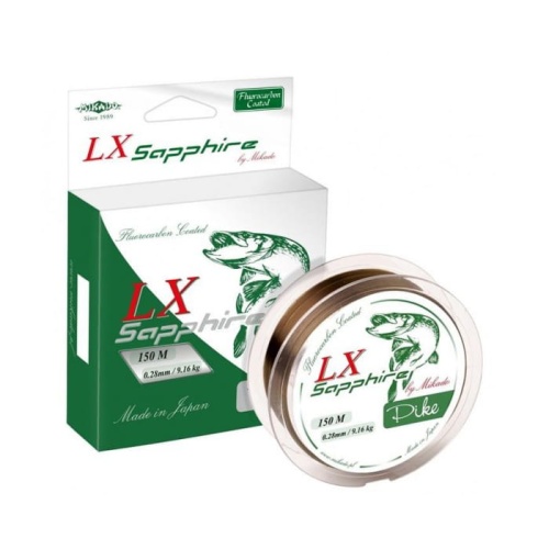 Żyłka Mikado LX Sapphire Pike / ∅ 0,20 mm / 5,55 kg / 150 m / *ZLXS-020* sklep wędkarski makarfish 1