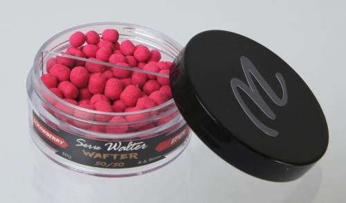 Pellet Dumbellsy Maros S. Walter / ∅ 6 mm &amp; 8 mm / Strawberry / Wafter / *MASW045* sklep wędkarski makarfish