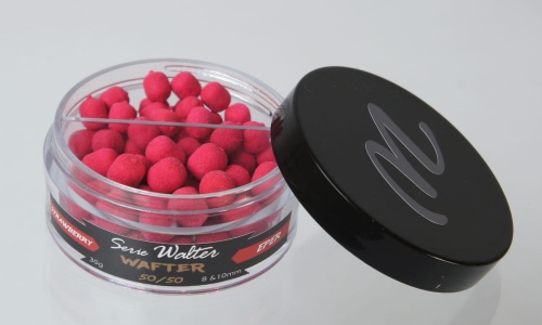 Pellet Dumbellsy Maros S. Walter / ∅ 8 mm &amp; 10 mm / Strawberry / Wafter / *MASW046* sklep wędkarski makarfish