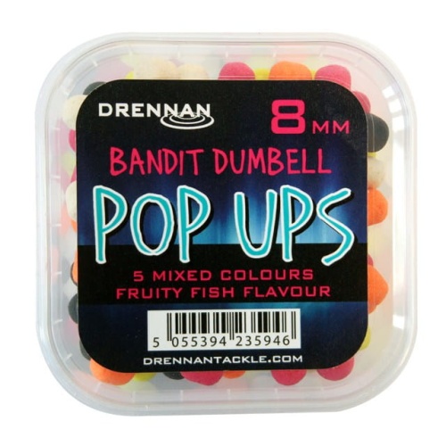 Bandit Dumbell Pop Ups Drennan / 8 mm / Fruity Fish / *TBPUF08MFF* sklep wędkarski makarfish 1