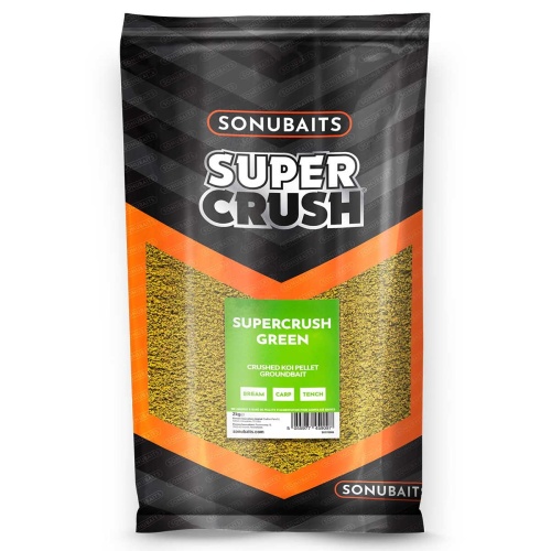 Zanęta Sonubaits Supercrush / Green / 2 kg / *S0770006* sklep wędkarski makarfish