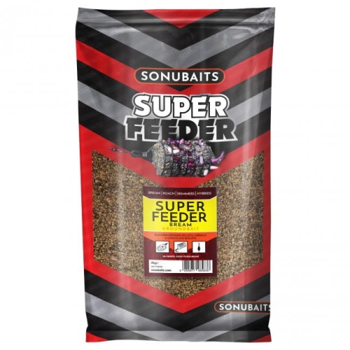 Zanęta Sonubaits / Super Feeder - Bream / 2 kg / *S0770035* sklep wędkarski makarfish