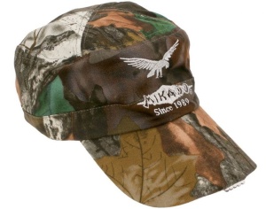 Czapka z latarką LED  Mikado / roz. uniwersalny / Camouflage / *UM-ULED02-LF*