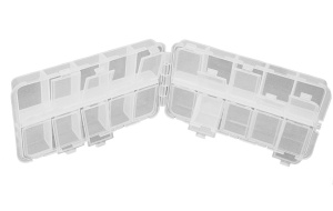 Pudełko na akcesoria Mikado / dwustronne / 16,2 x 9,6 x 4,2 cm / *UABM-013*