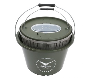 Wiadro, sadzyk na żywca Mikado / Mały / 10 litrów / *UABM-324*