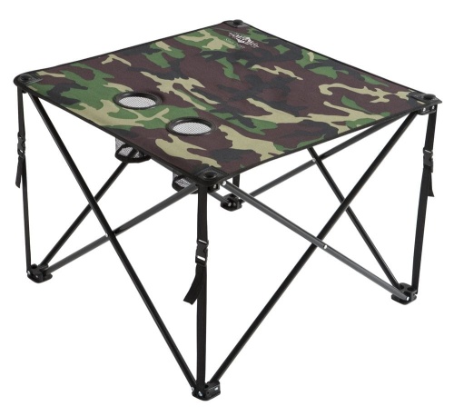 Blat, stolik karpiowy składany Mikado / Camouflage / 60 x 60 cm / *IS11-017M-C* sklep wędkarski makarfish