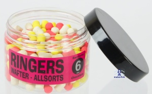 Kulki proteinowe Ringers Allsorts Wafter / Chocolate / 6 x 10 mm / 150 ml / *PRNG44*