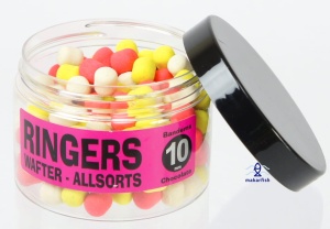 Kulki proteinowe Ringers Allsorts Wafter / Chocolate / 8 x 10 mm / 150 ml / *PRNG43*