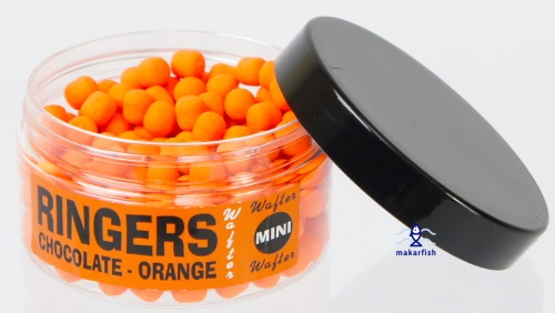 Kulki proteinowe Ringers Wafter / Chocolate Orange Mini / 6 x 8 mm / 100 ml / *PRNG74* sklep wędkarski makarfish