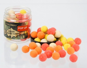 Kulki proteinowe Stalomax / Fluo Mix / Squid / 12 mm / Pop Up / 75 ml / 