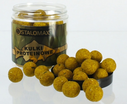 Kulki proteinowe Stalomax / 16 mm / Kukurydza / Tonące / 250 ml / sklep wędkarski makarfish