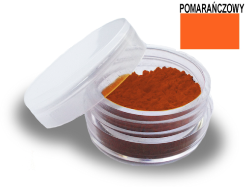 Barwnik do pelletu, zanęt, ciast i kulek proteinowych / Pomarańczowy / proszek / bardzo wydajny  - 15 kg pelletu / *BS-O* sklep wędkarski makarfish