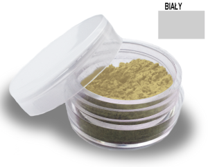 Barwnik do pelletu, zanęt, ciast i kulek proteinowych / Biały / proszek / bardzo wydajny  - 15 kg pelletu / *BS-BY*