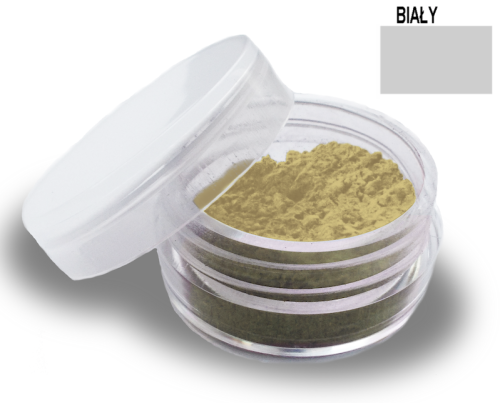 Barwnik do pelletu, zanęt, ciast i kulek proteinowych / Biały / proszek / bardzo wydajny  - 15 kg pelletu / *BS-BY* sklep wędkarski makarfish